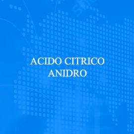 Acido Citrico Anidro